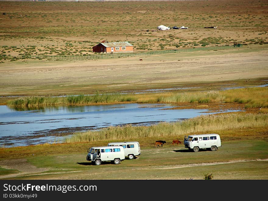 Landscape in Mongolia