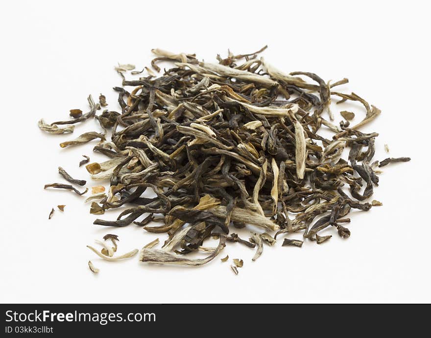 Loose green tea with jasmine