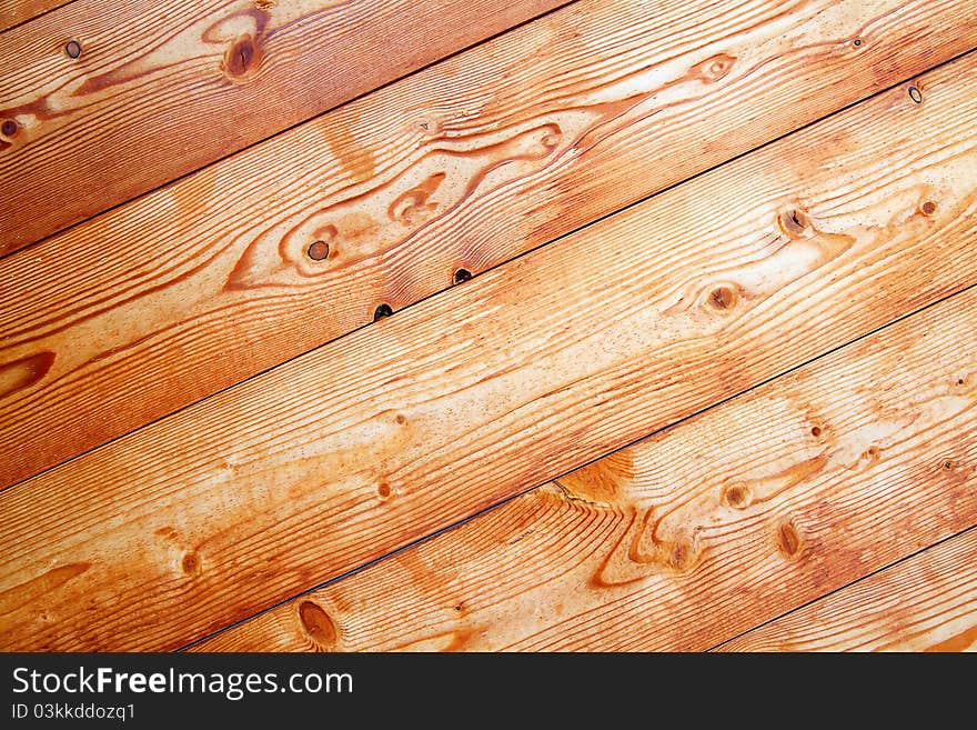 Vintage brown wooden planks texture