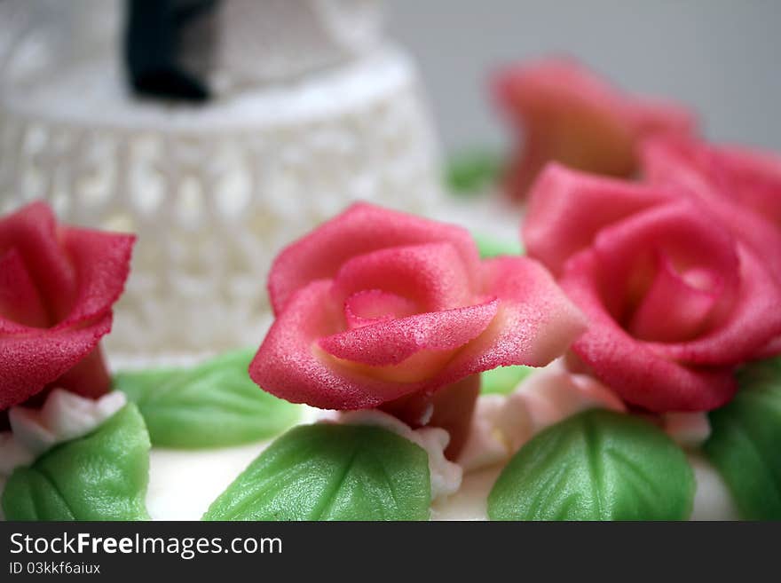 Marzipan Roses