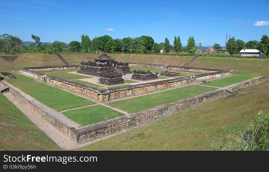 Underground hindu temple of candi sambisari