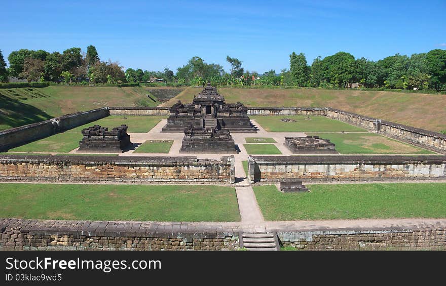 Underground hindu temple of candi sambisari