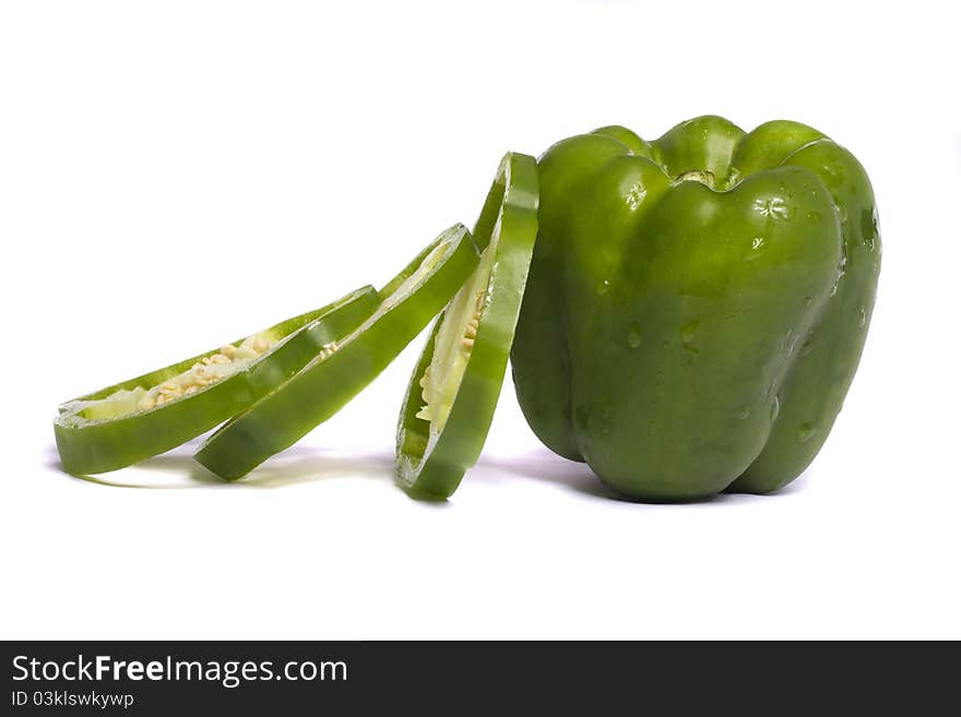 Green bell pepper