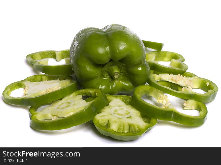 Green bell pepper