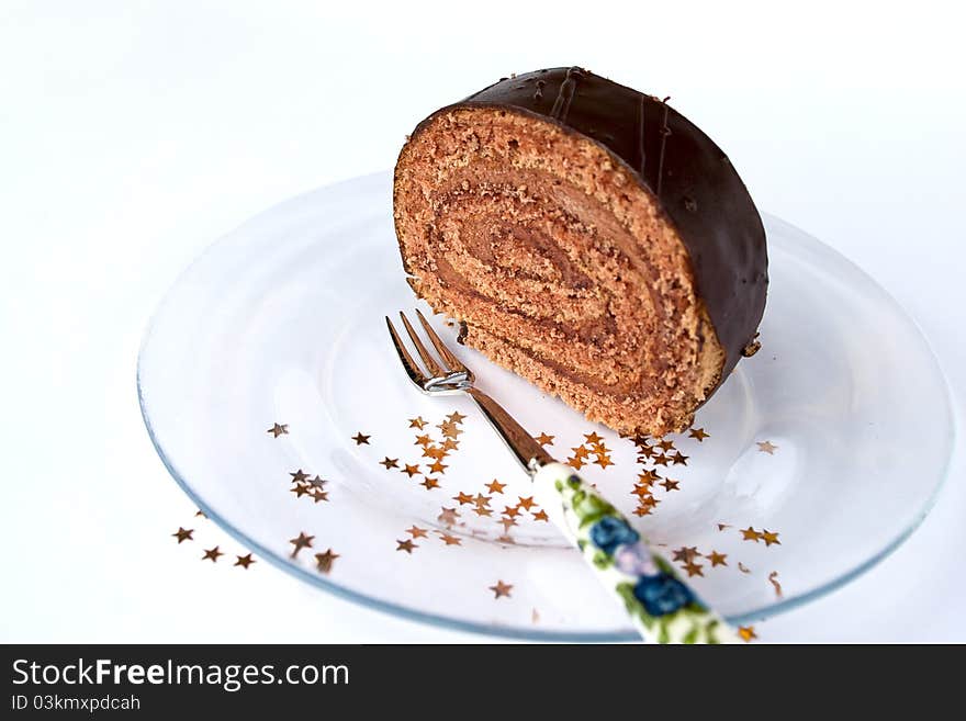 Hungarian chocolate roll