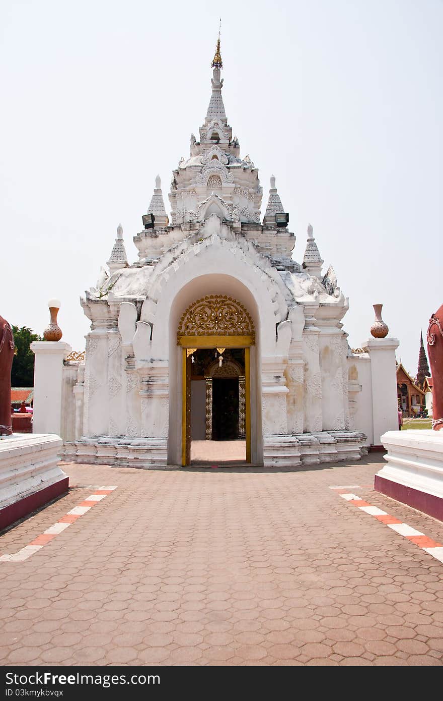 Temple gate.