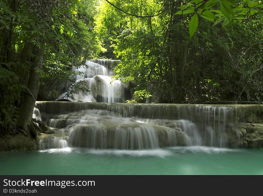 Huay Mae Kamin Waterfall