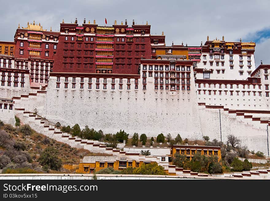 The potala palace