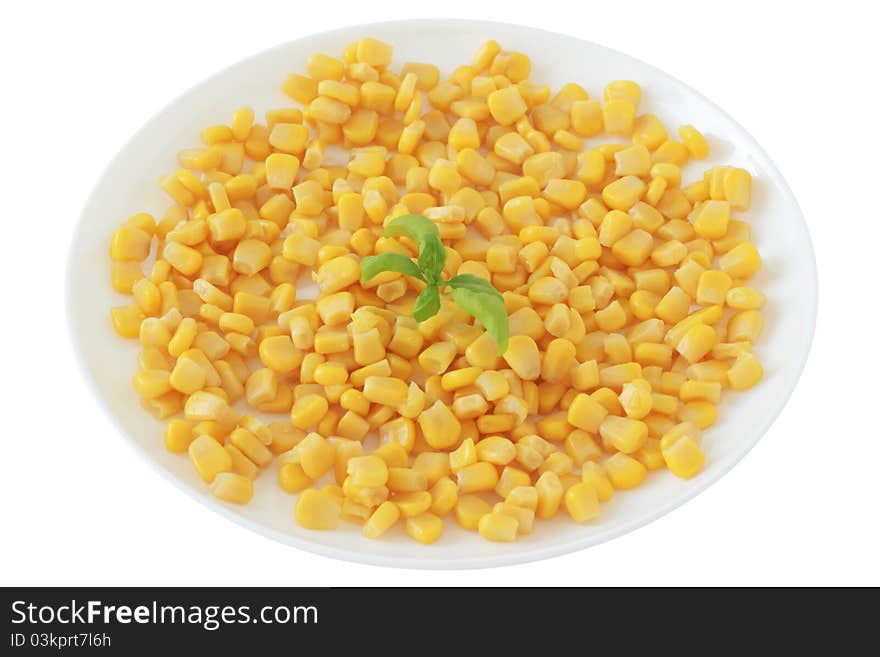 Corn On A Plate