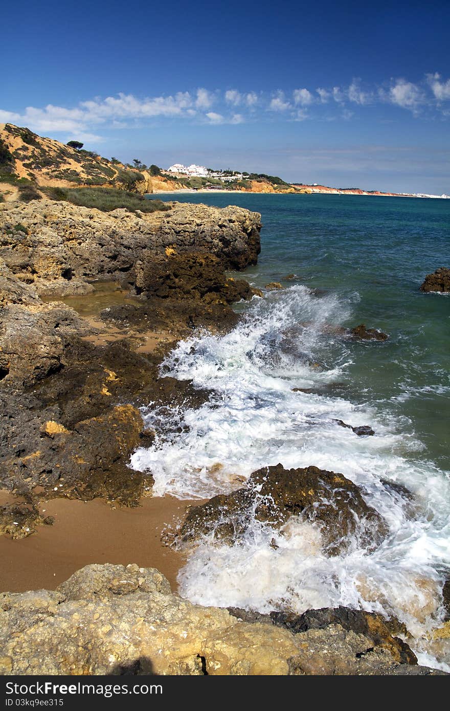 Albufeira coastline