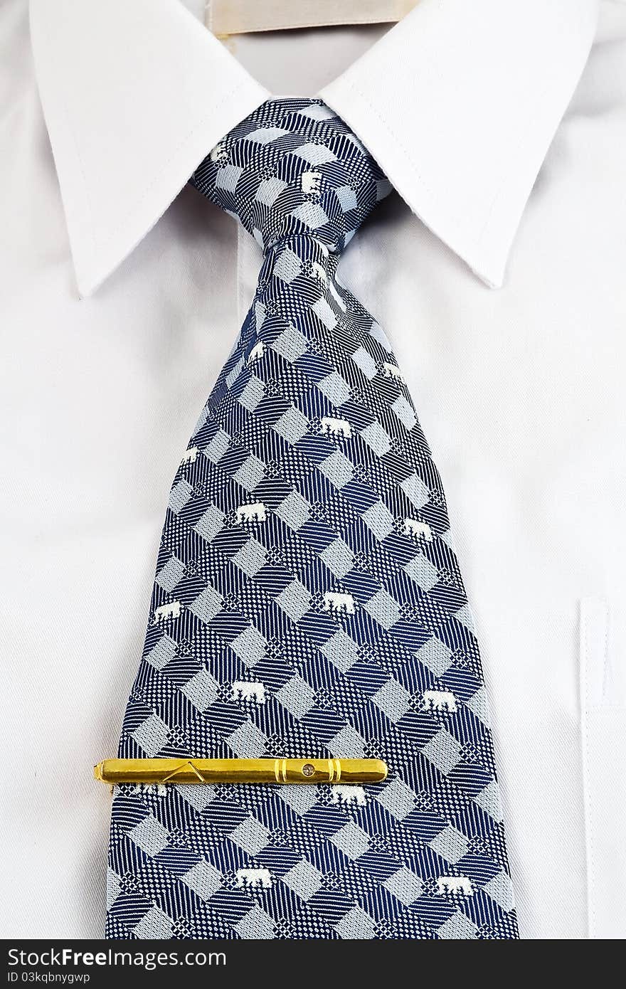 White Shirt And Tie