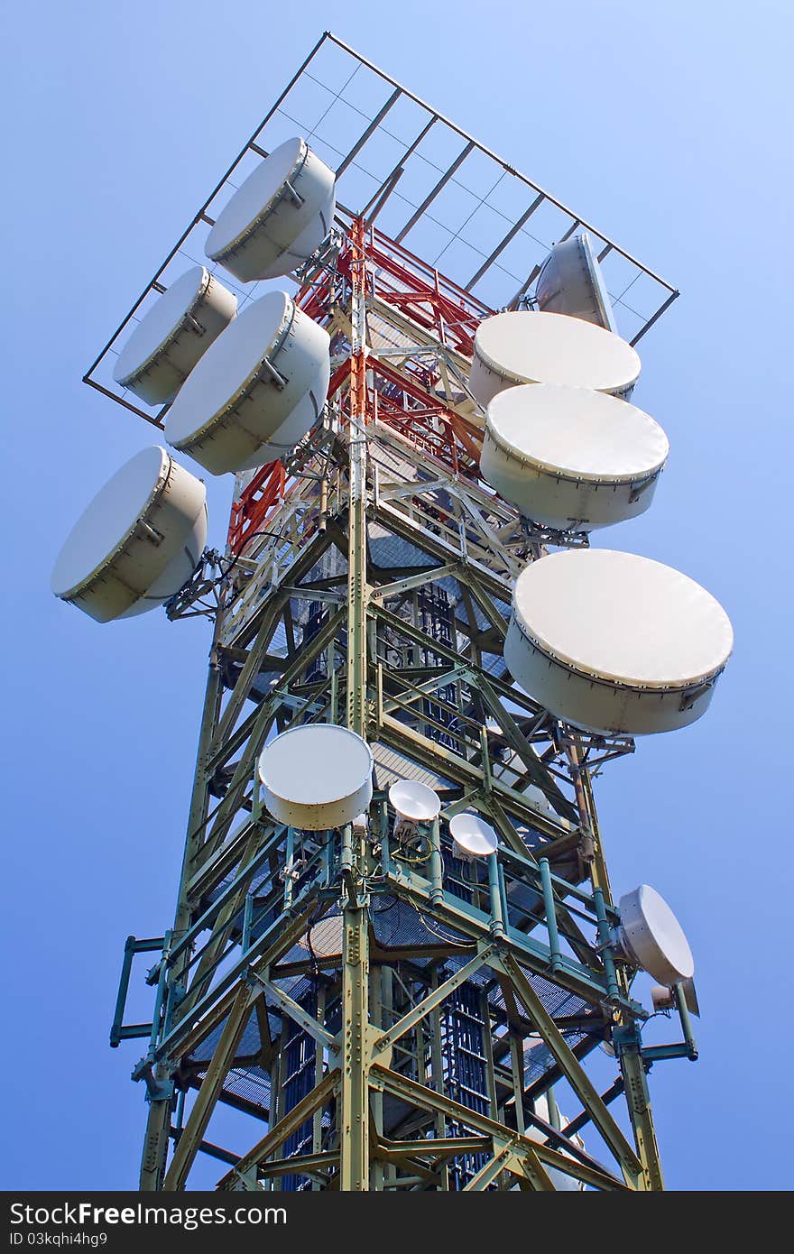 Booster and antennas on the sky