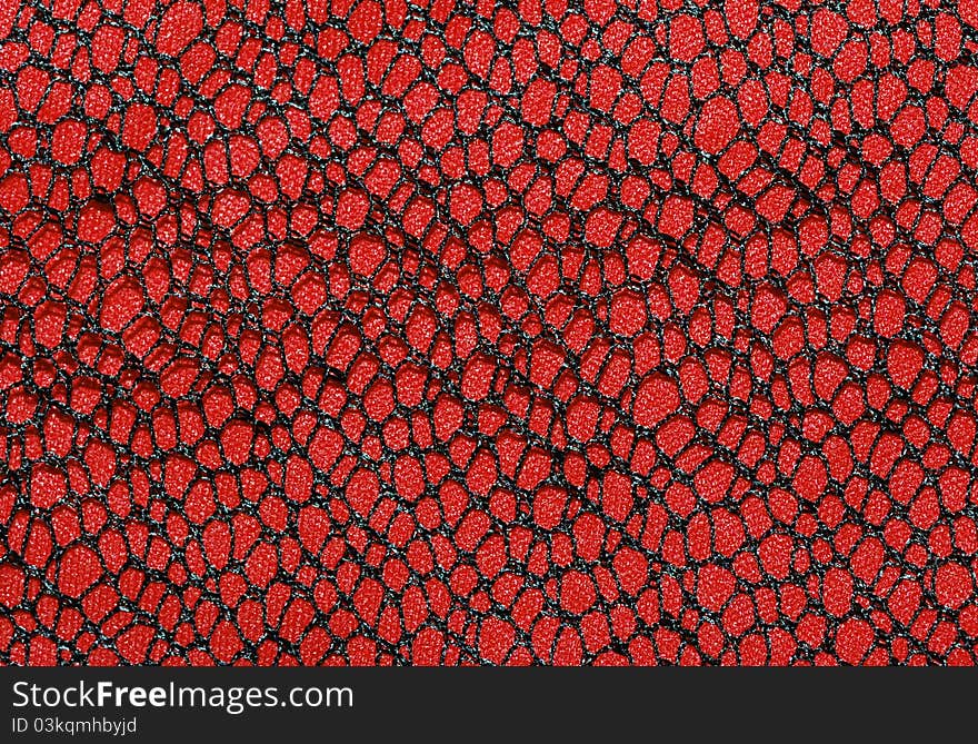 Red Net Pattern Background