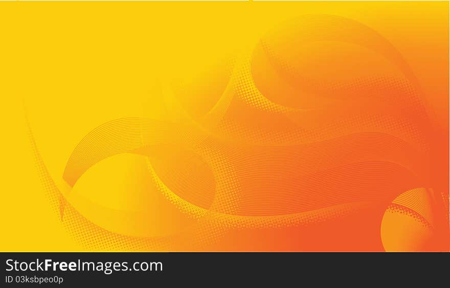 Abstract Orange Background