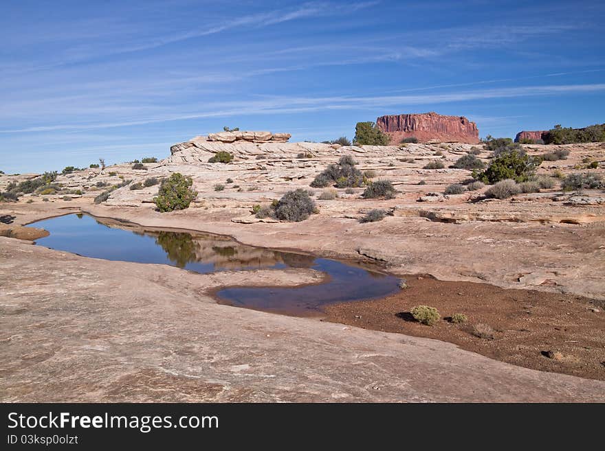 UT-Canyonlands National Pk-White Crack