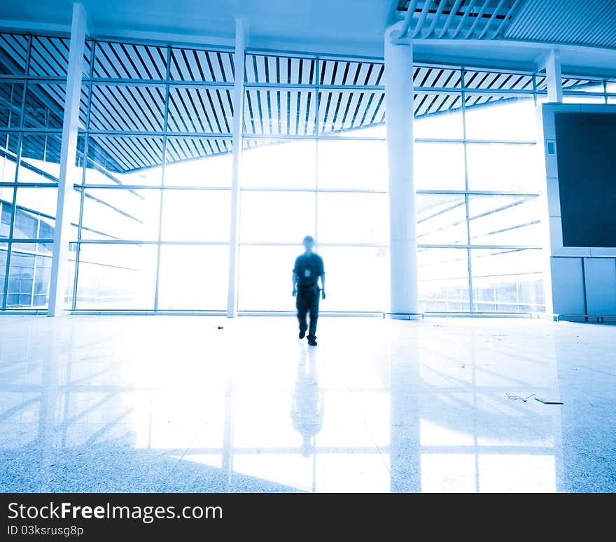 Modern international airport terminal   china