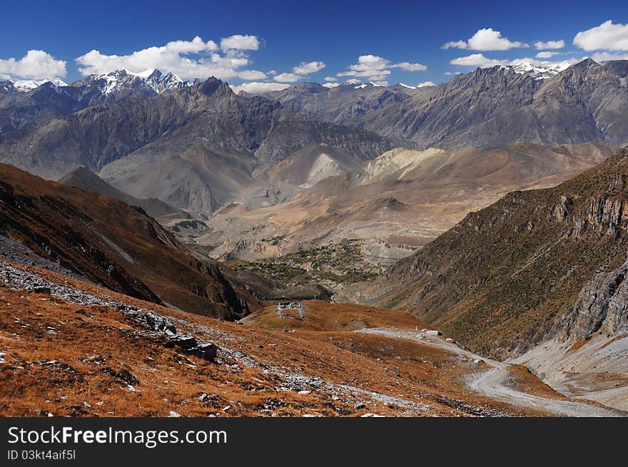 Mountains Landscape, Nepal