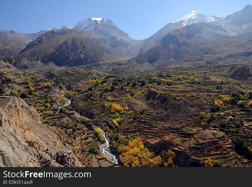 Mountains Landscape, Nepal