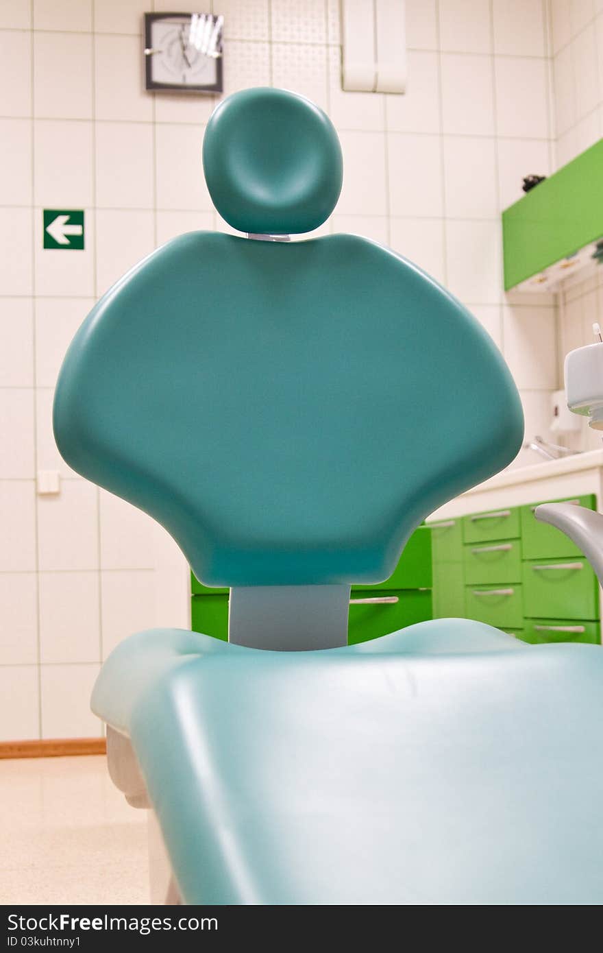 Dental Chair In Dental Clinic