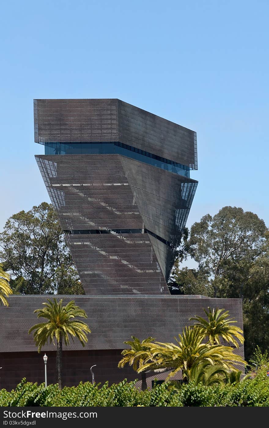 Modern building in San Francisco, California