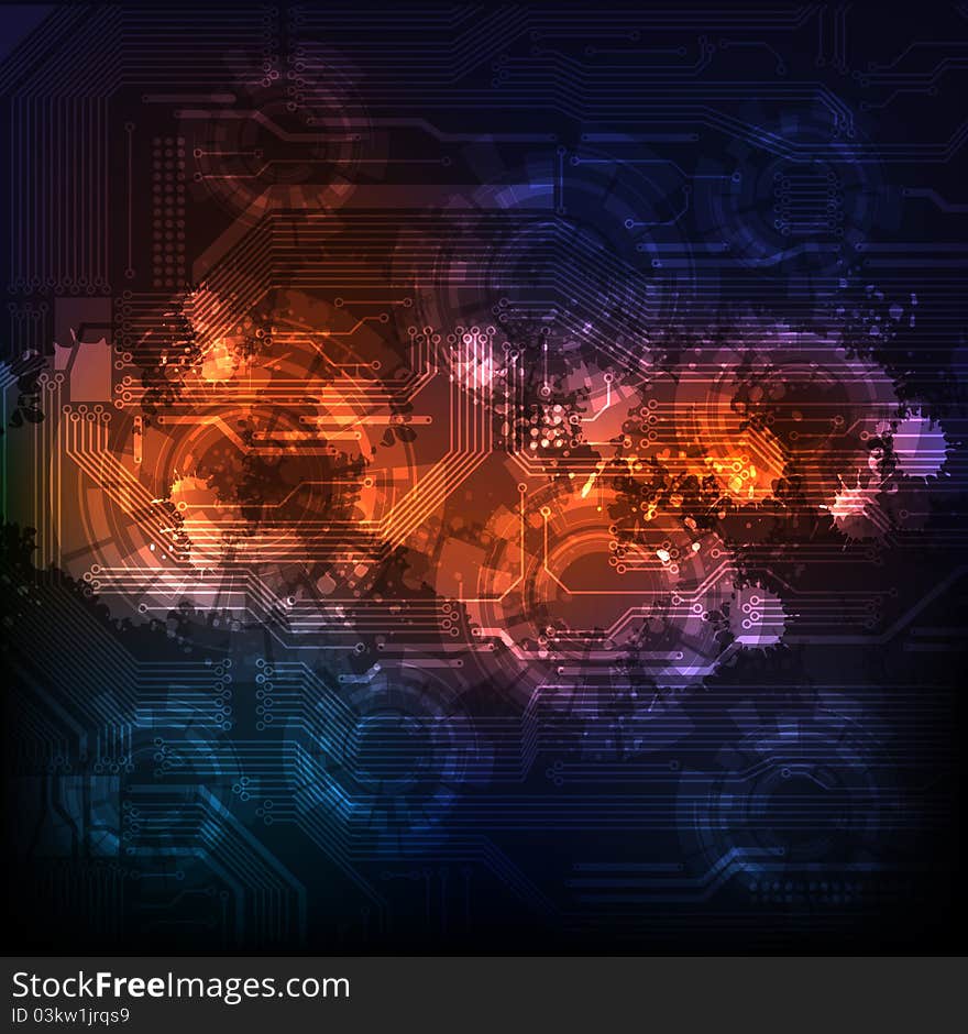 Abstract design technology theme  background. eps10 layered  file. Abstract design technology theme  background. eps10 layered  file