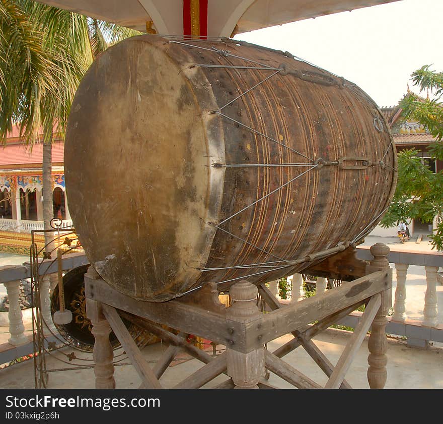 Photography of the ritual drum. Photography of the ritual drum