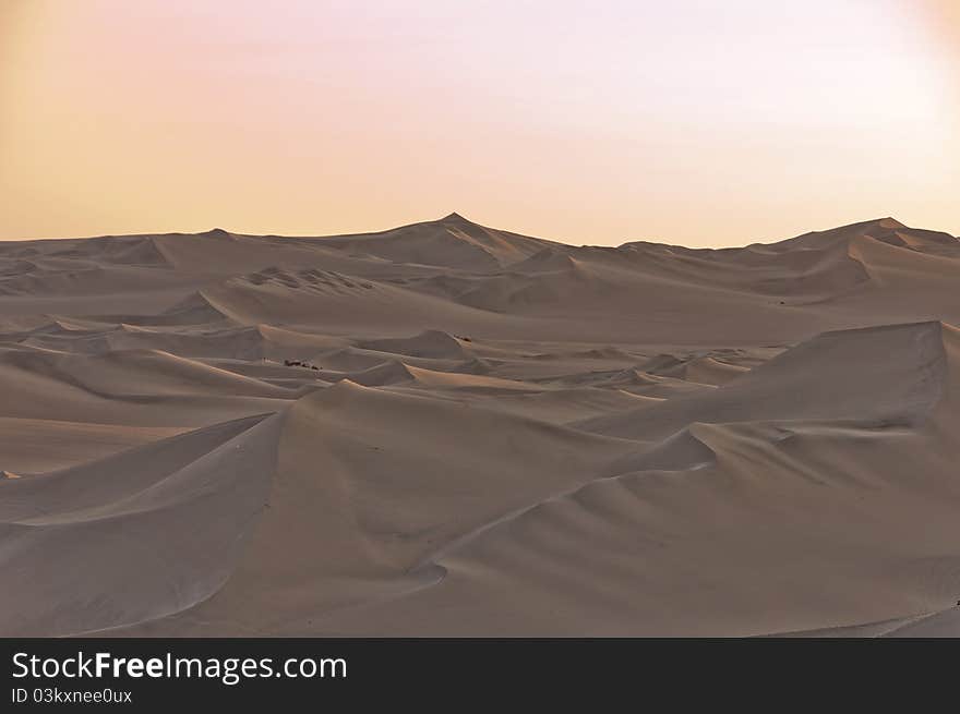 Sand Dune Sunset