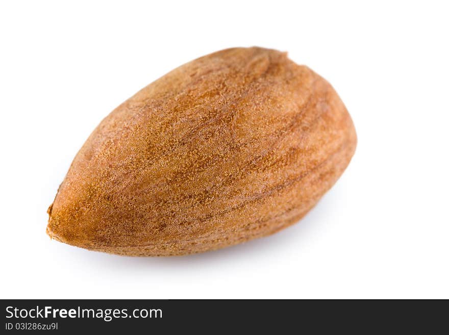 Single almond nut