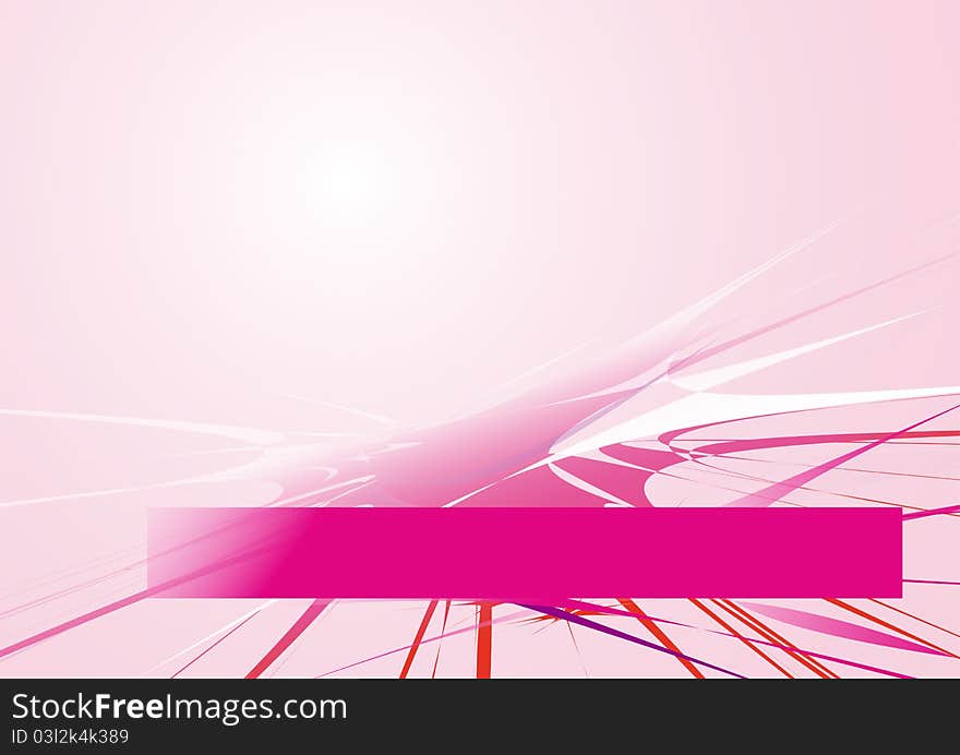 Pink background for an advertisement