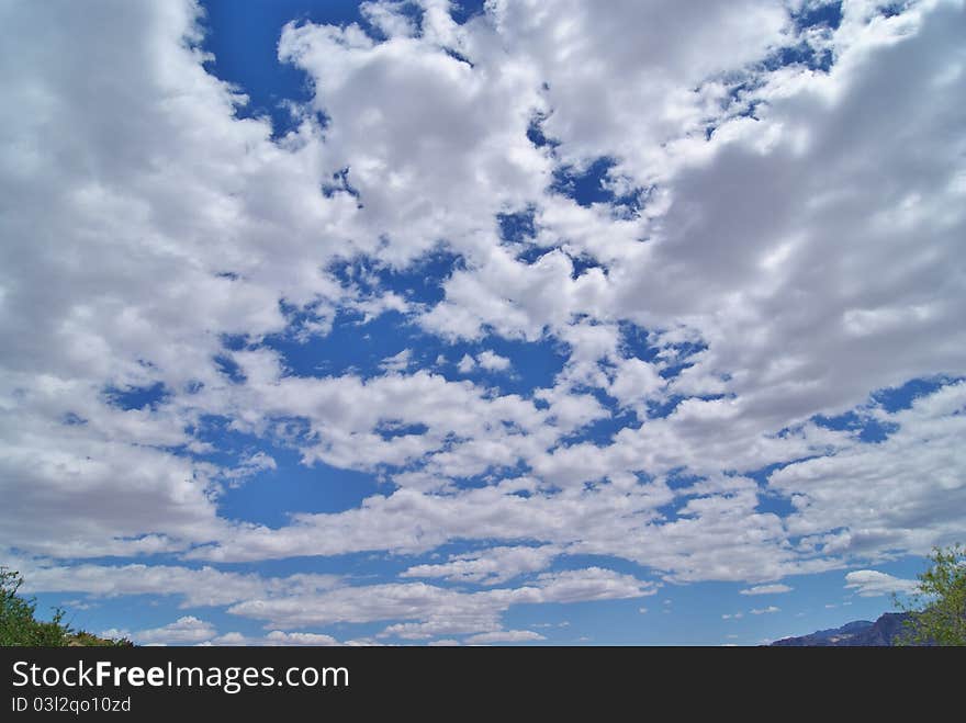 Heavenly Sky Over Red Rock Canyon