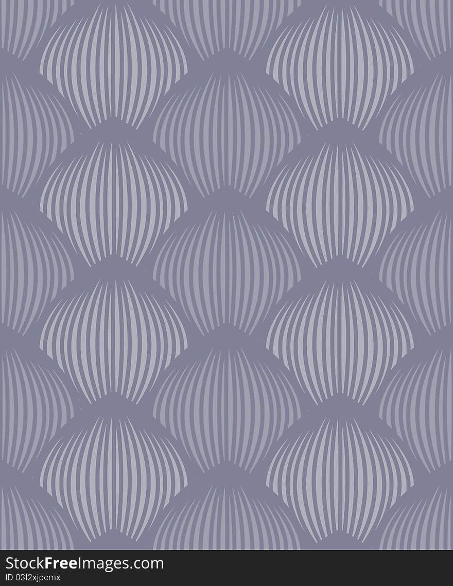 Vector petals seamless pattern