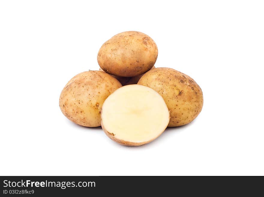 Fresh potatoes