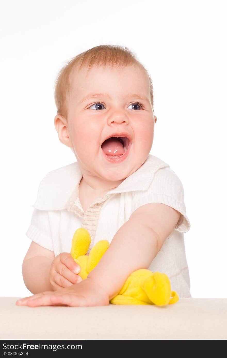 Little Boy With Toy