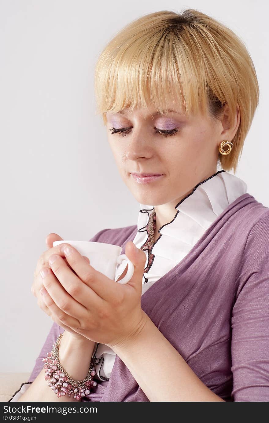 Woman With Cup