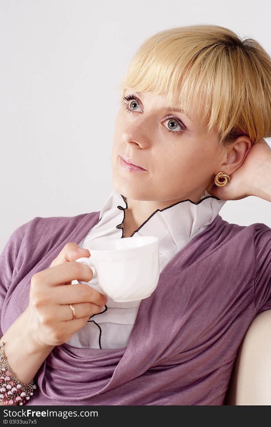 Woman With Cup