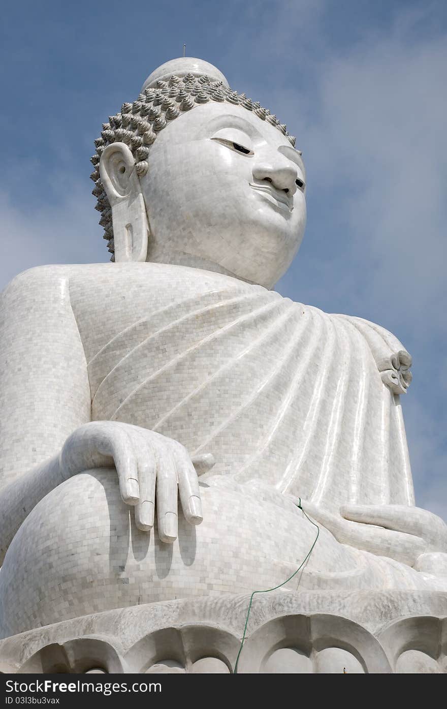 Big buddha image statue