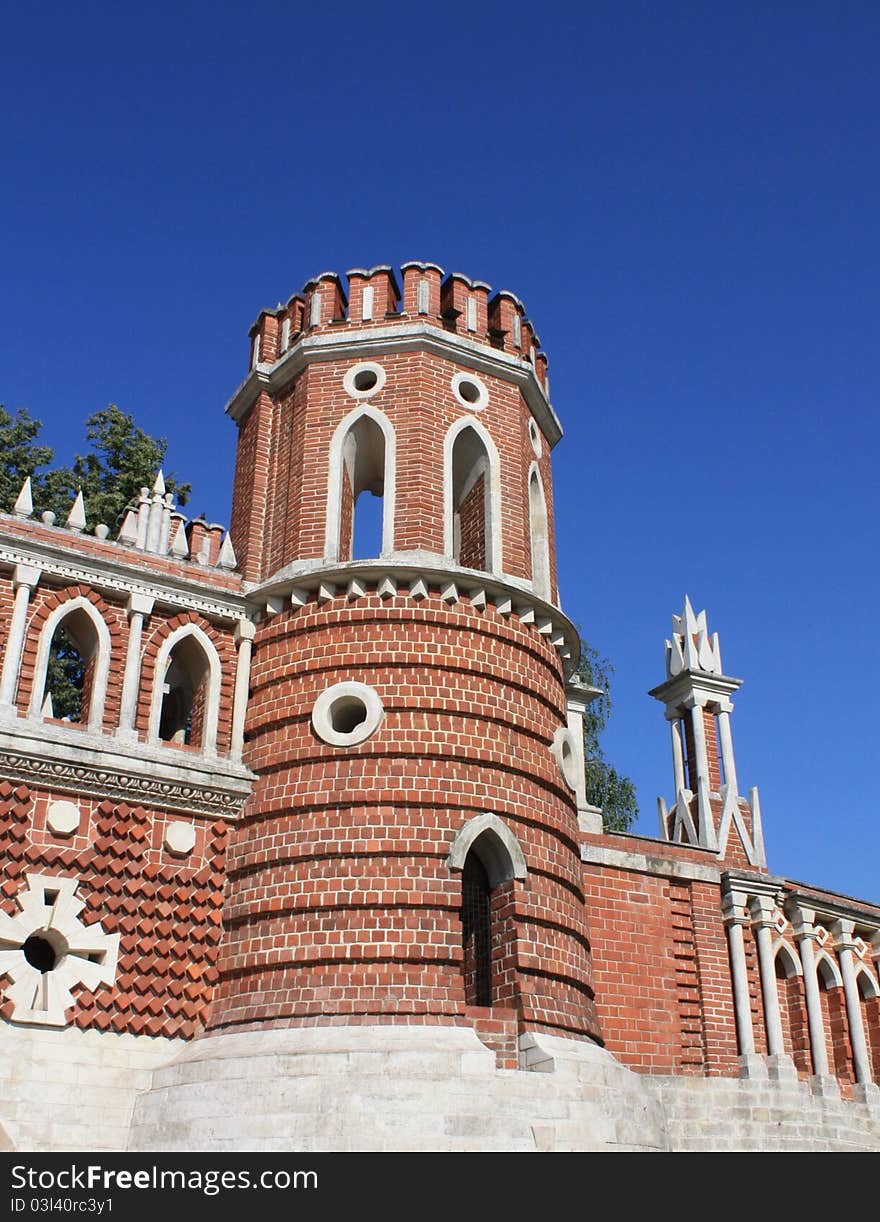 Tsaritsyno - palace and park ensemble in the south of Moscow, founded by order of Empress Catherine. Tsaritsyno - palace and park ensemble in the south of Moscow, founded by order of Empress Catherine