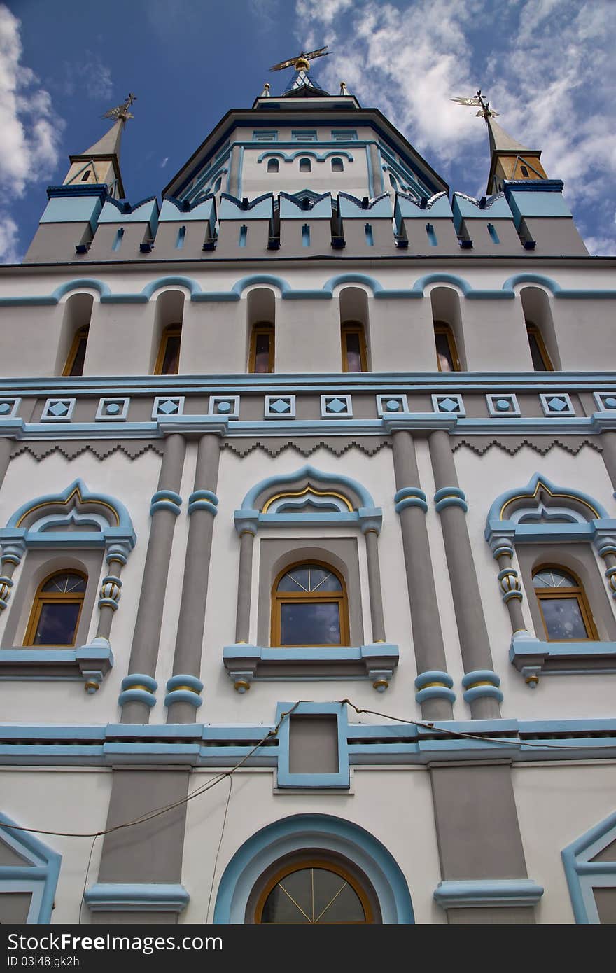 Beautiful kremlin in Izmailovo