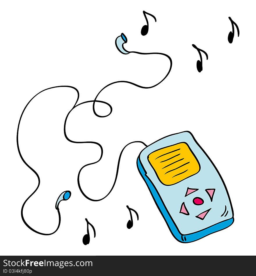 Doodle music player