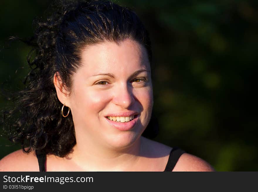 Outdoor Portrait of a Woman.