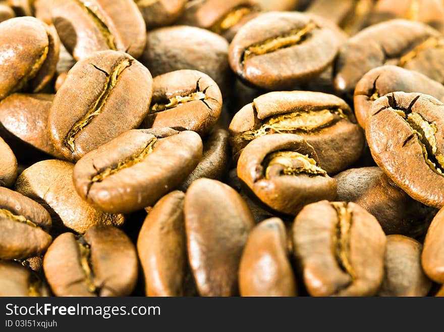 Coffee grains