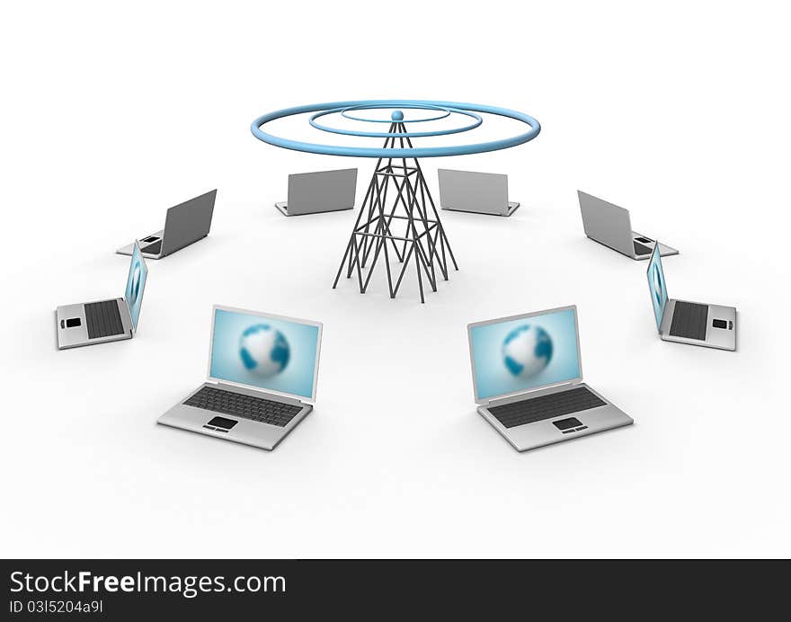 Wireless global network visualization