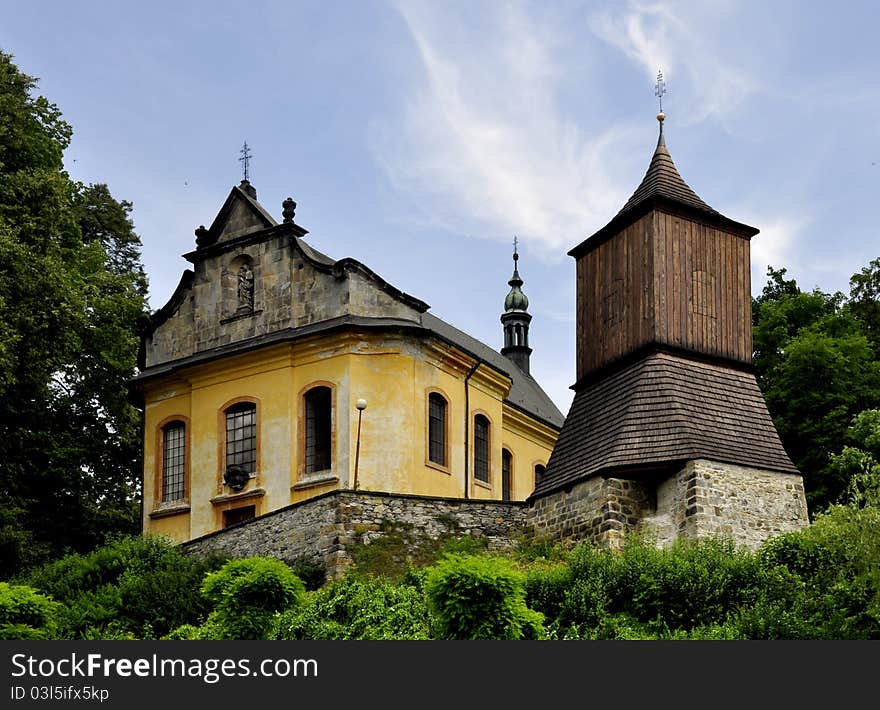 Church and bell tower