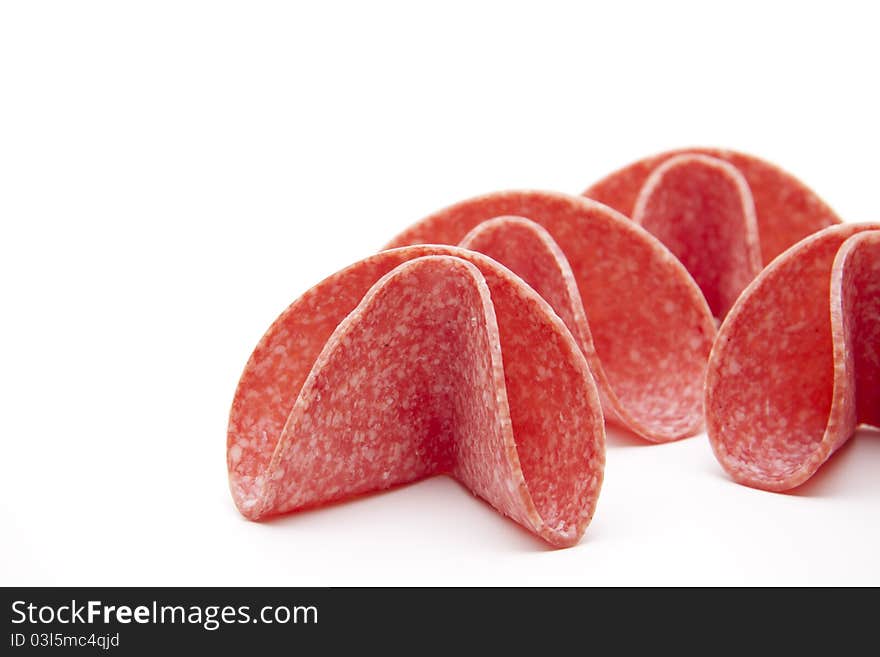 Salami folded