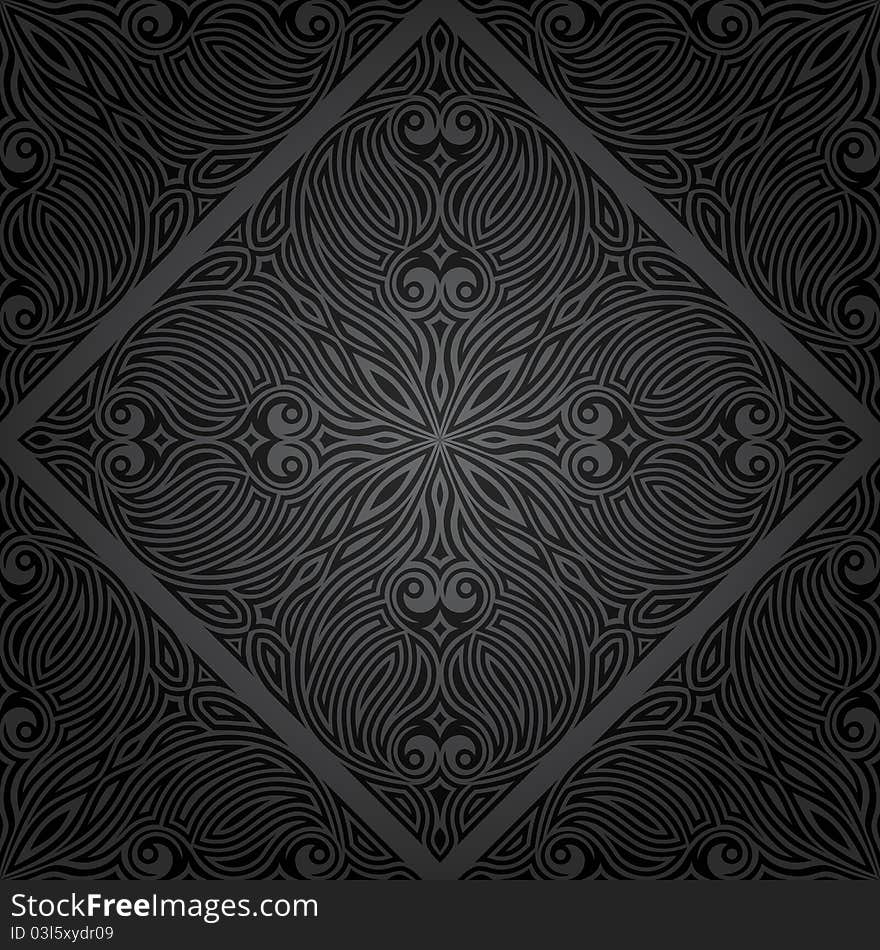 Abstract seamless pattern. Vector illustration.