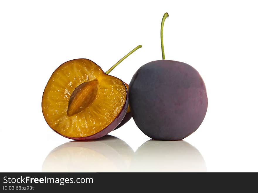 Plum Still Life