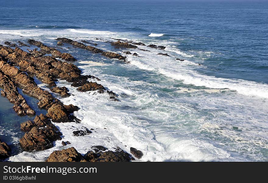 Rocky Shoreline.