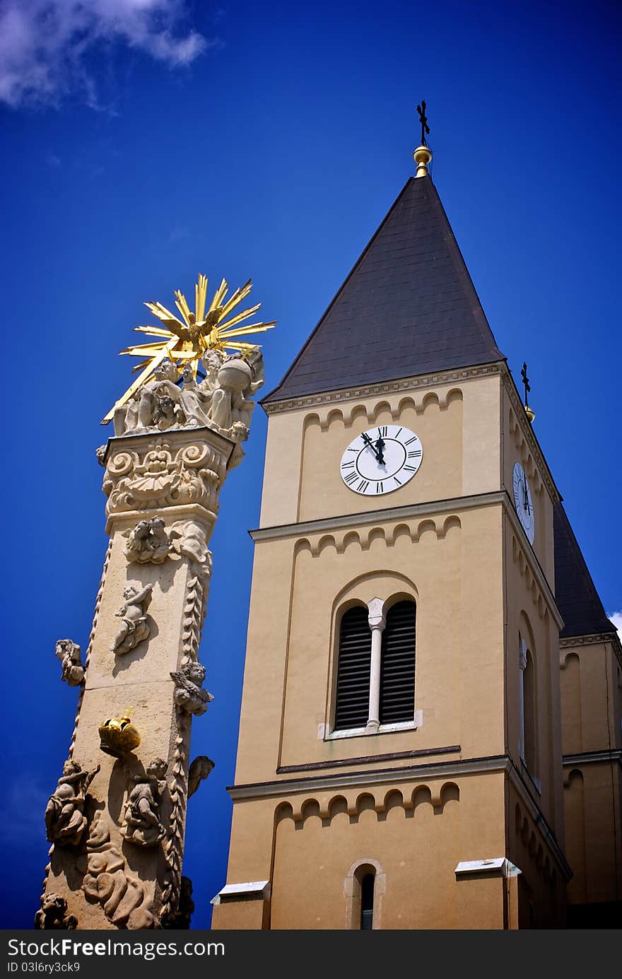 Holy Trinity Statue of Veszprém Castle