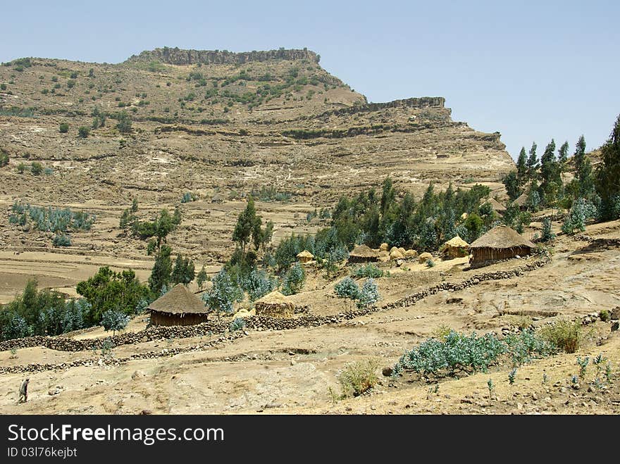 Ethiopian Huts