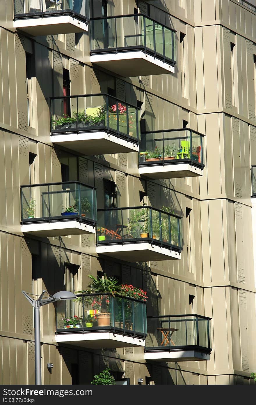 Flored Balcony